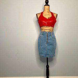 ❤️ GENUINE LEATHER crop top bra ❤️